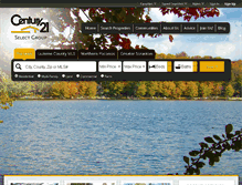Tablet Screenshot of c21poconos.com